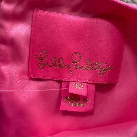 Lily Pulitzer Donna Romper Havana Pink - Picture 4 of 5